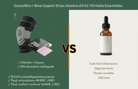Genouillère + bandelettes orales vs huiles essentielles : quel choix pour le confort du genou au quotidien ? - vitalfusion