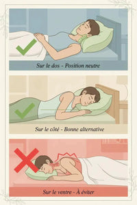 quelle position pour dormir en cas d'inconfort au cou ? - vitalfusion