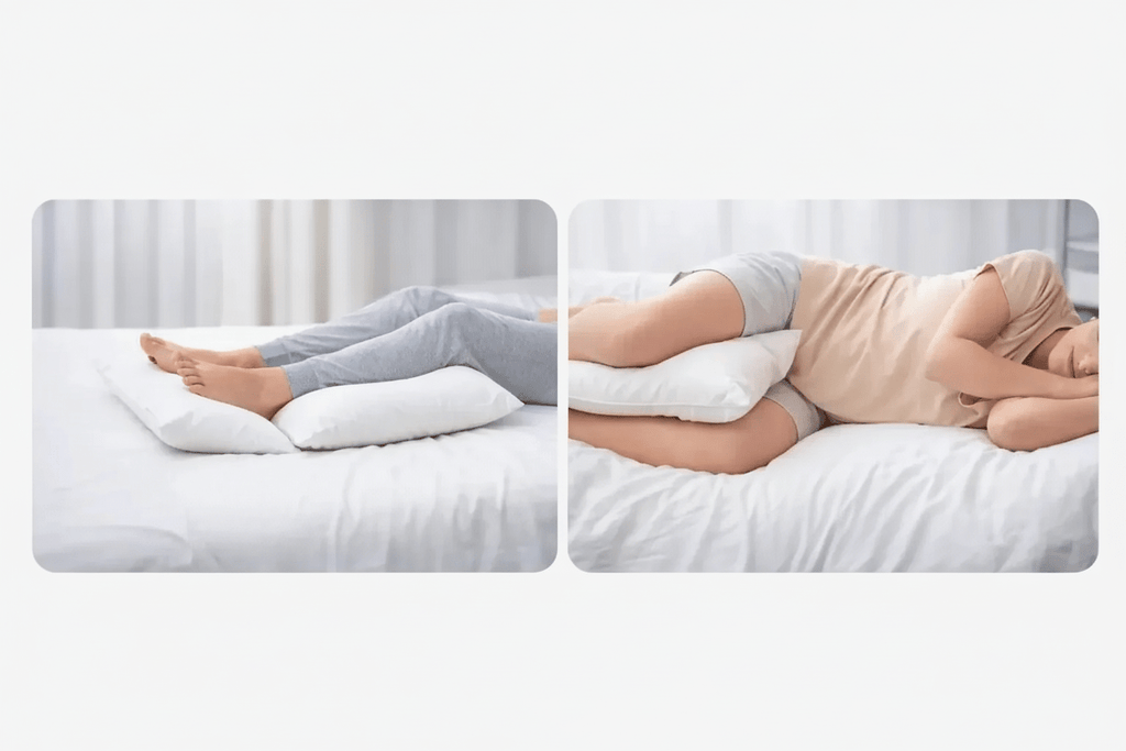Quelle position pour dormir quand on ressent une gêne dans le bas du dos et la jambe ?