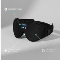 Masque de Sommeil Bluetooth 3D Premium - Complément Accessoires Bien - Être - vitalfusion Gummies Articulations - Complément alimentaire - VitalFusion Masque de Sommeil Bluetooth 3D Premium - Noir - Énergie Naturelle - vitalfusion Vitaboost Pe