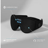 Masque de Sommeil Bluetooth 3D Premium - Complément Accessoires Bien - Être - vitalfusion Gummies Articulations - Complément alimentaire - VitalFusion Masque de Sommeil Bluetooth 3D Premium - Noir - Énergie Naturelle - vitalfusion Vitaboost Pe