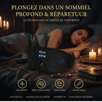 Masque de Sommeil Bluetooth 3D Premium - Complément Accessoires Bien - Être - vitalfusion Gummies Articulations - Complément alimentaire - VitalFusion Masque de Sommeil Bluetooth 3D Premium - Noir - Énergie Naturelle - vitalfusion Vitaboost Pe