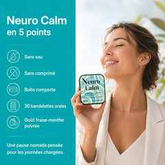 Neuro Calm – Bandelettes orales détente & équilibre - Complément Brain & Cognitive - vitalfusion Gummies Articulations - Complément alimentaire - VitalFusion Neuro Calm – Bandelettes orales détente & équilibre - Énergie Naturelle - vitalfusion Vitaboost Pe