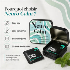Neuro Calm – Bandelettes orales détente & équilibre - Complément Brain & Cognitive - vitalfusion Gummies Articulations - Complément alimentaire - VitalFusion Neuro Calm – Bandelettes orales détente & équilibre - Énergie Naturelle - vitalfusion Vitaboost Pe