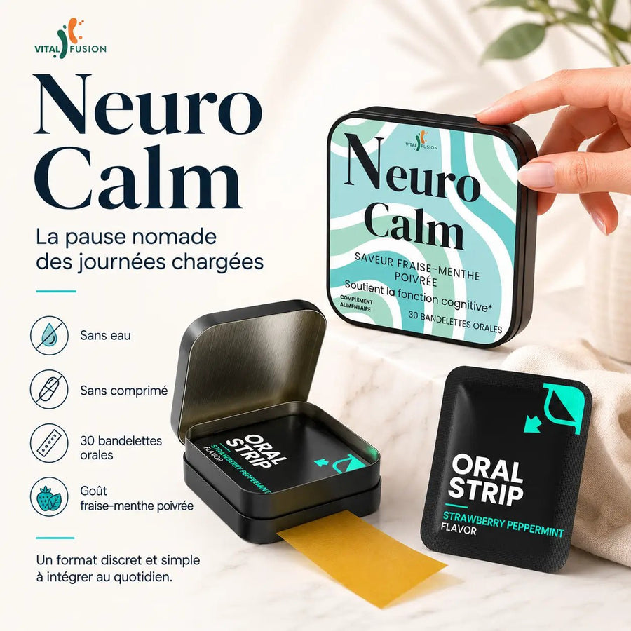 Neuro Calm – Bandelettes orales détente & équilibre